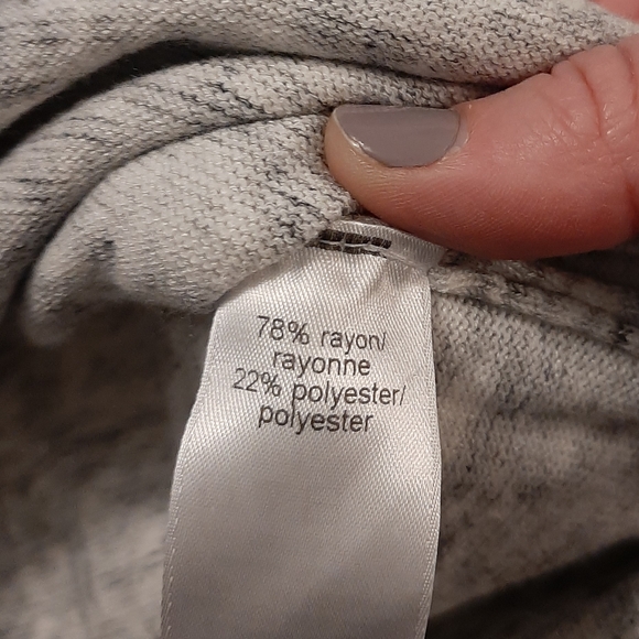 Maurices size XL grey surplice shirt - Picture 5 of 7